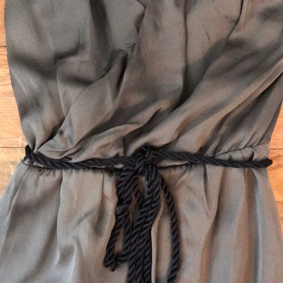 Banana Republic one shoulder silk dress - Picture 2 of 4